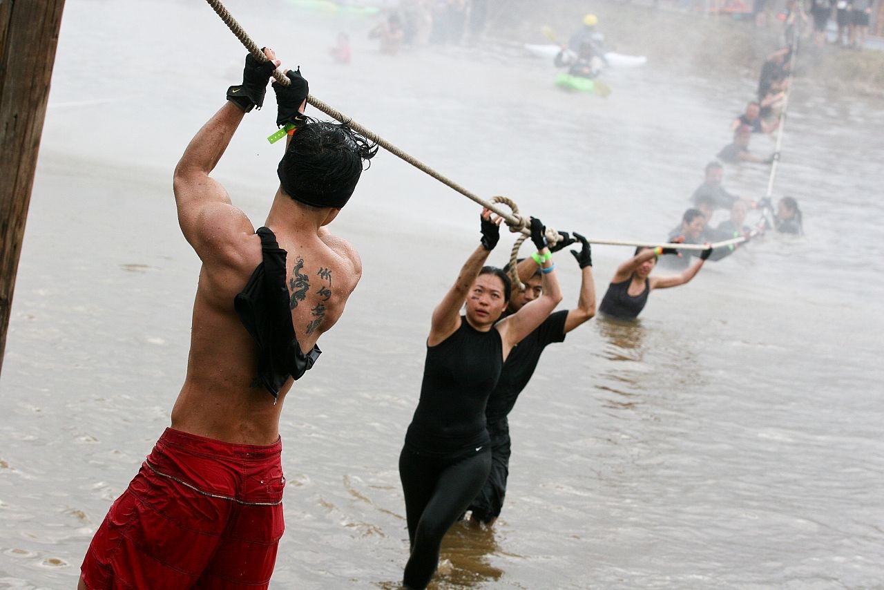 Tough Mudder rope